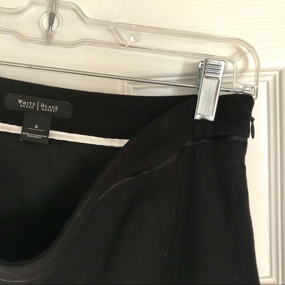 Black fit and flare skirt!  WHBM